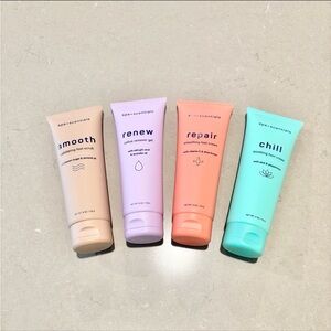 Spa Scentials Foot Care Bundle 4pc Exfoliating Scrub & Creams New